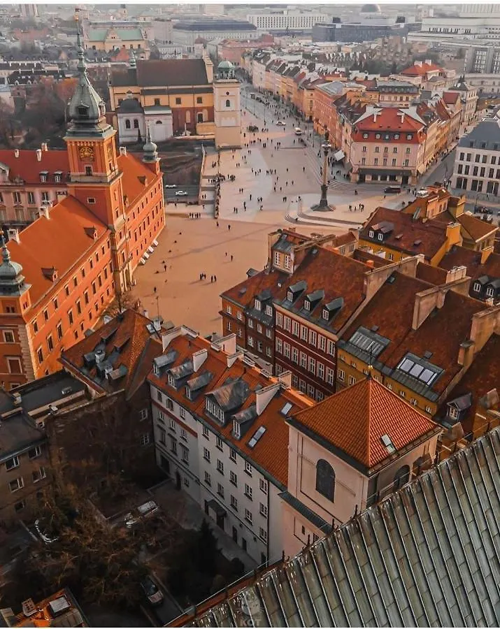 Apartment Blue 3 Metro Wifi 1 Gbs 75'Tv Netflix Disney Hbo Max Appletv Amazon Warsaw