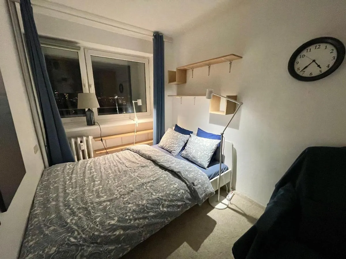 Blue 3 Metro Wifi 1 Gbs 75'Tv Netflix Disney Hbo Max Appletv Amazon Warsaw Apartment